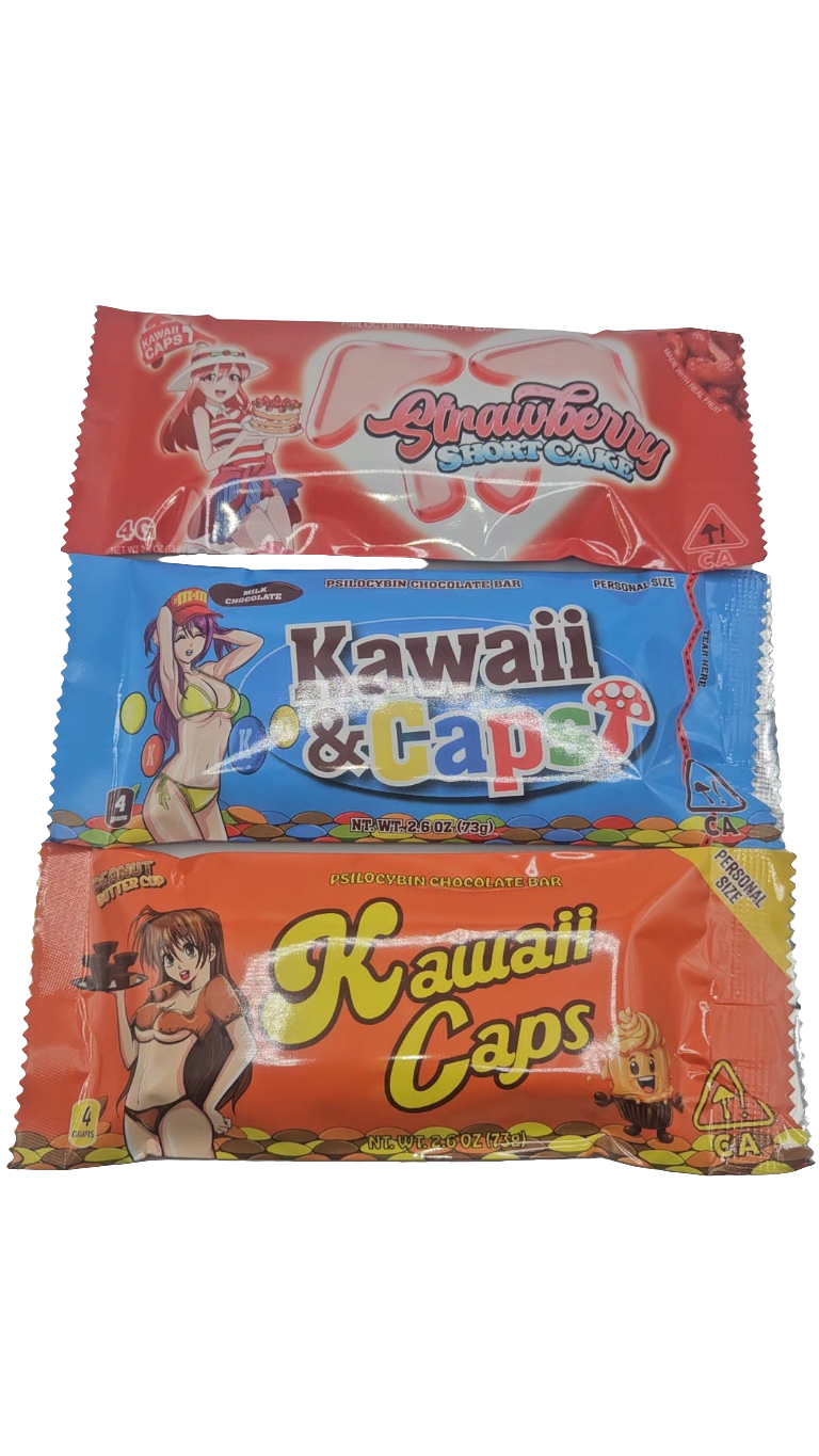 Kawaii Caps 4g - Mushroom Chocolate