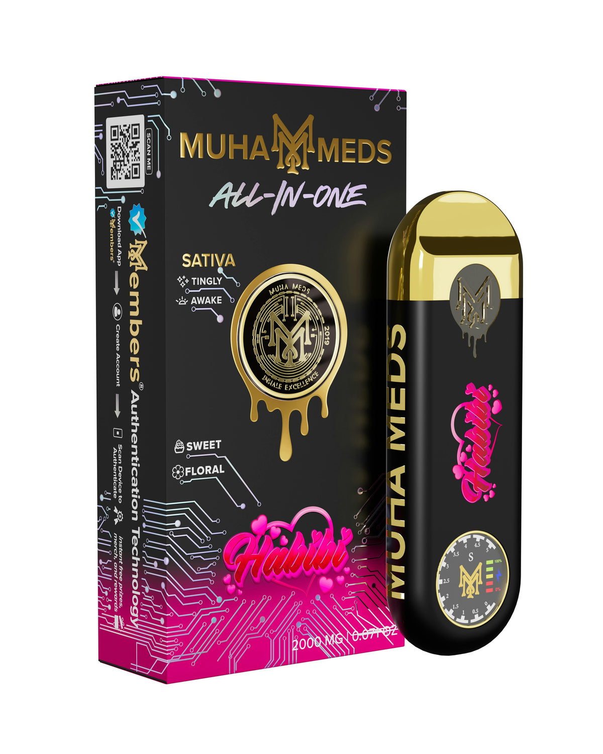Muha Meds GEN 3 - 2g Disposable - SALE – Smoked Out