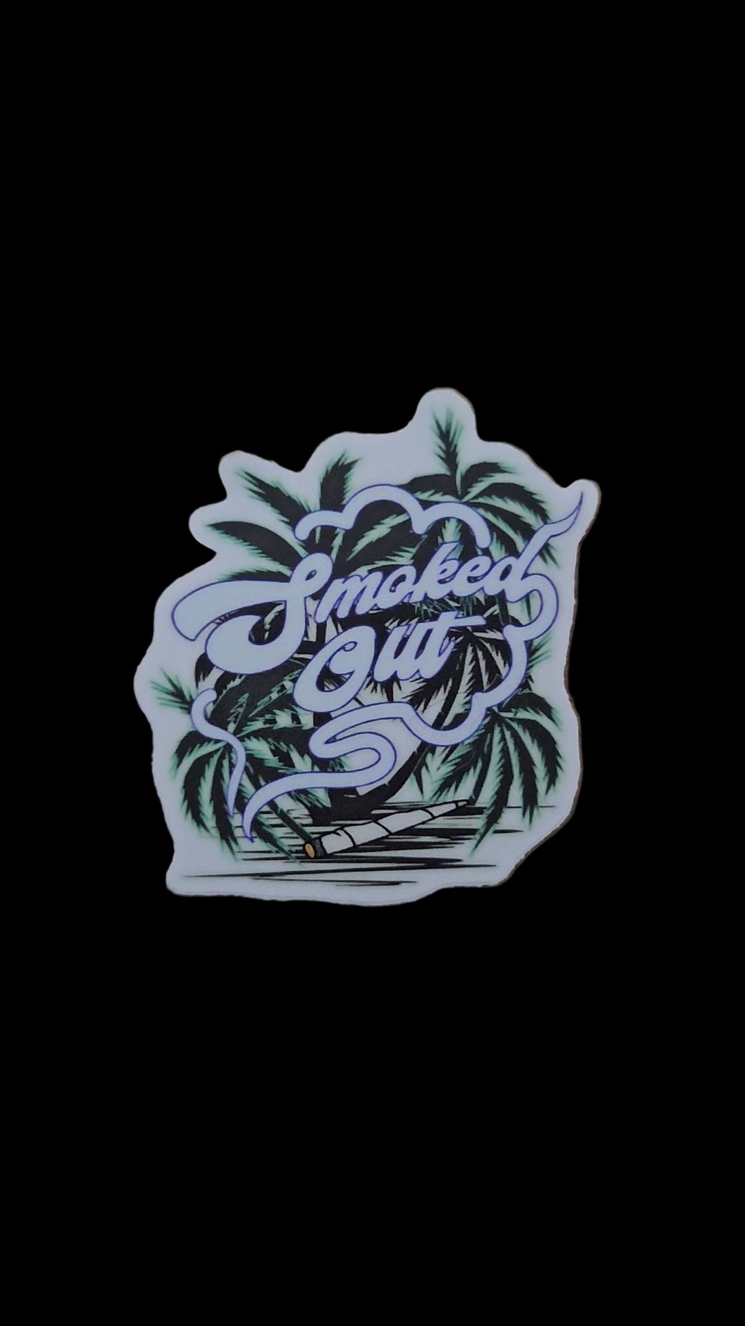 Smoked Out 2" Die-Cut Sticker