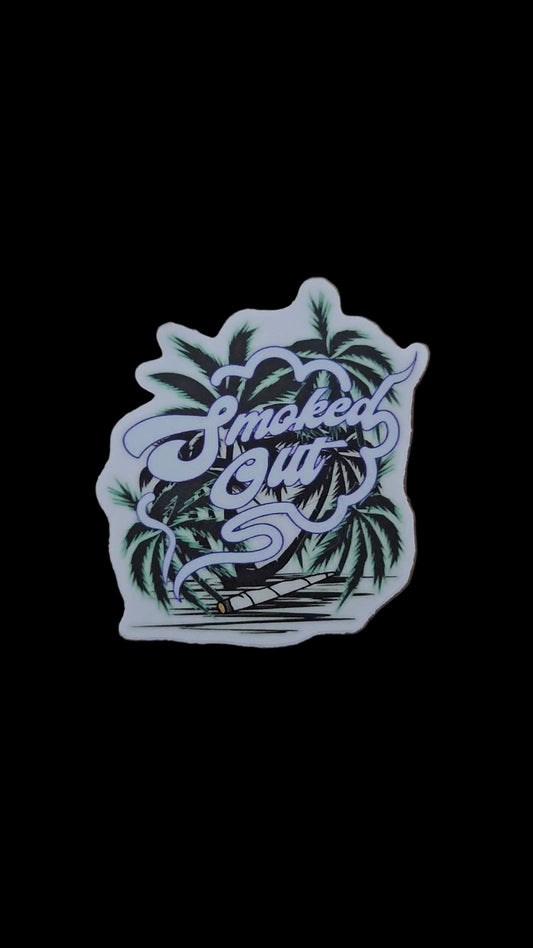 Smoked Out 2" Die-Cut Sticker