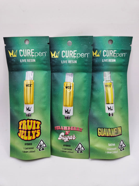 West Coast Cure Live Resin Curepen - 1g Thread-On Cartridge