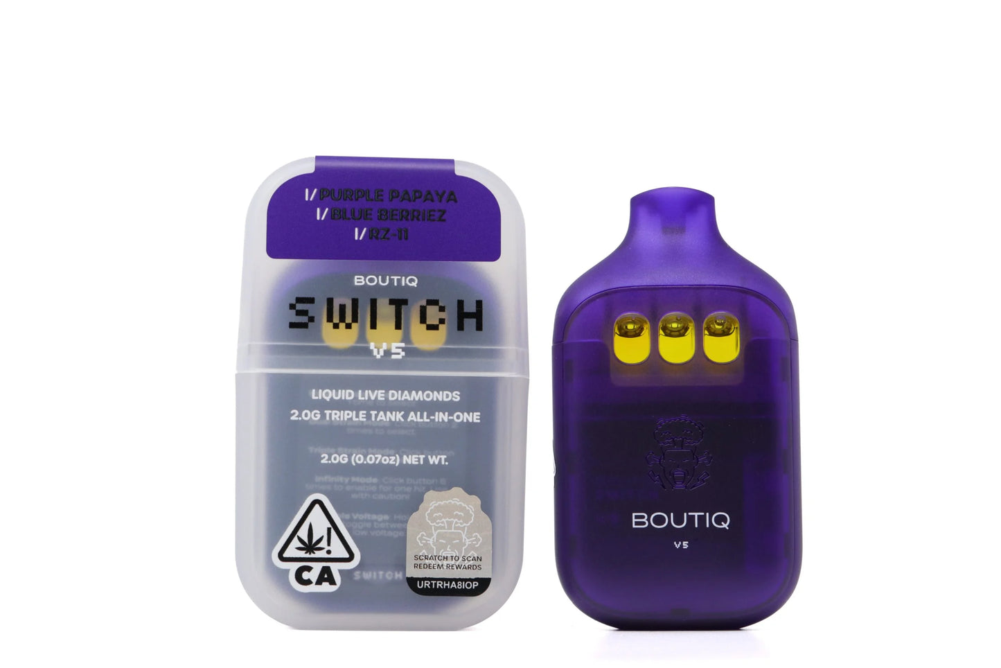 Boutiq Switch V5 ORB Triple Tank - 2g Disposable