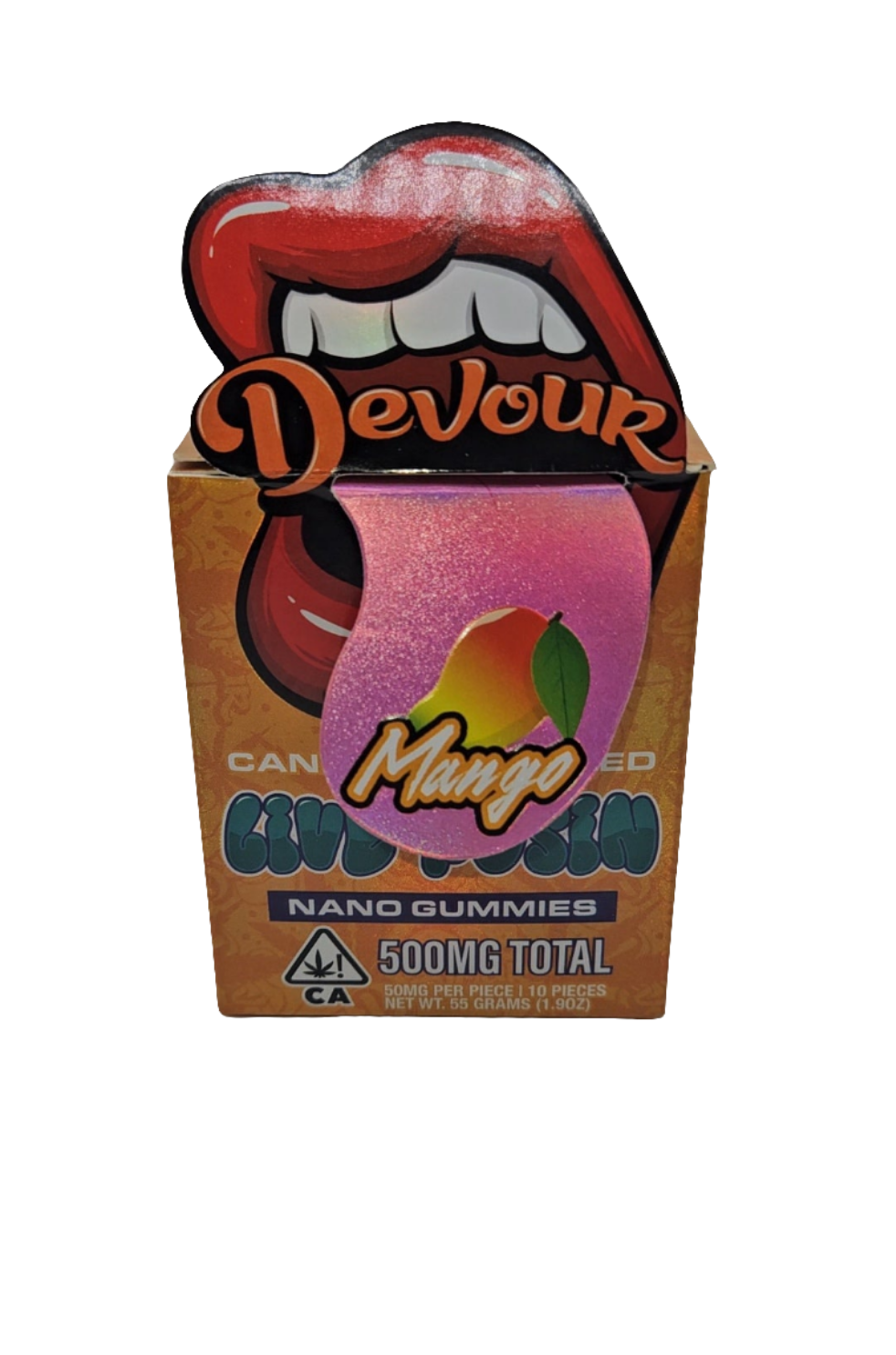 Devour 500mg Hash Rosin Gummies