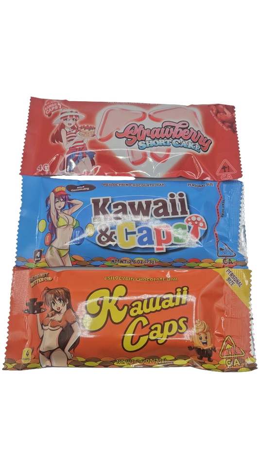 Kawaii Caps 4g - Mushroom Chocolate
